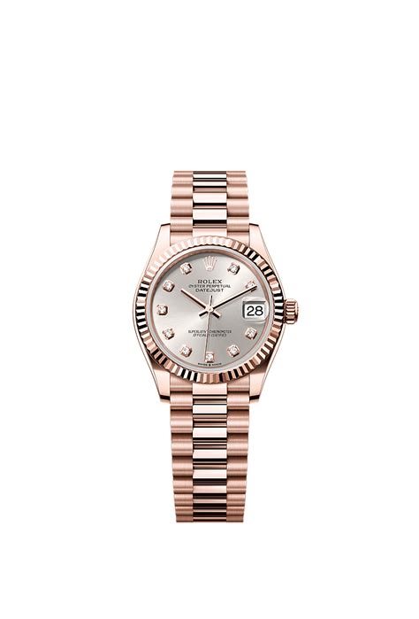 Rolex Datejust 31 watch: 18 ct Everose gold .